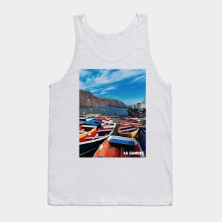 Valle Gran Rey puerto La Gomera Tank Top